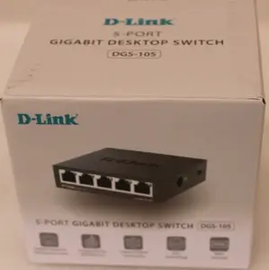 SALE OUT. D-Link DGS-105GL/E 5-Port Gigabit Ethernet Switch | SALE OUT. Ethernet Switch | DGS-105/E | Unmanaged | Desktop | Gigabit Ethernet (copper) ports quantity 5 | 60 month(s) | UNPACKED
