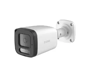 D-Link Outdoor Bullet IP Security Camera BCB-P01 2 Megapixel H.265 Wired White