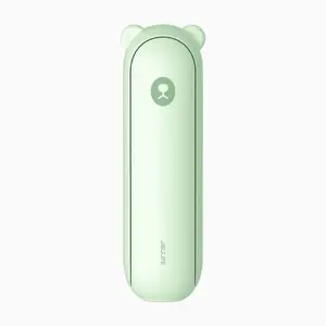 Rokas ventilators Jisulife Life8 Plus piparmētras zaļš 4500 mAh TPE korpuss 4 stundu uzlāde