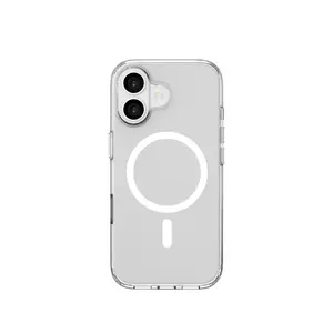 Прозрачный магнитный чехол just must JM Magnetic Clear Case для iPhone 17 с поддержкой MagSafe