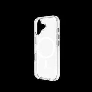 Caurspīdīgs magnētiskais vāciņš just priekš iPhone 17 ar MagSafe saderību un aizsardzību