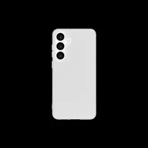 Phone case Just Must Galaxy S25 FE clear transparent TPU anti-bacterial protective cover