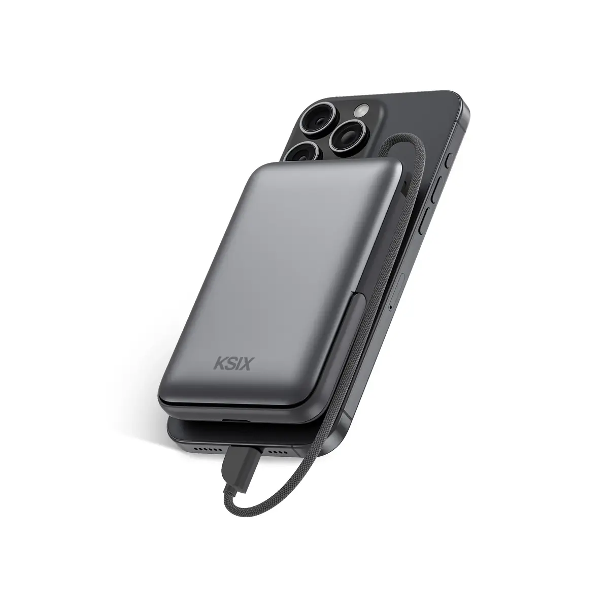 Ksix BPB10PD22INTSG Ārējais akumulators 10000 mAh Pelēks Photo 6