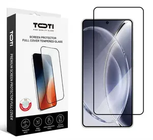 TOTI Premium Telefona Ekrāna Aizsargstikls, 9H Cietība, der 6.1 - 6.3 Collu Ekrāniem