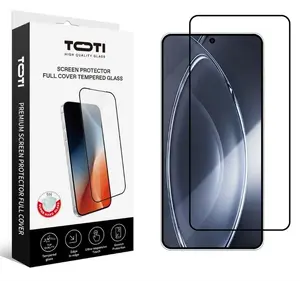 Telefona ekrāna aizsargstikls TOTI Premium, 9H cietība, 6.7 - 6.8 collas