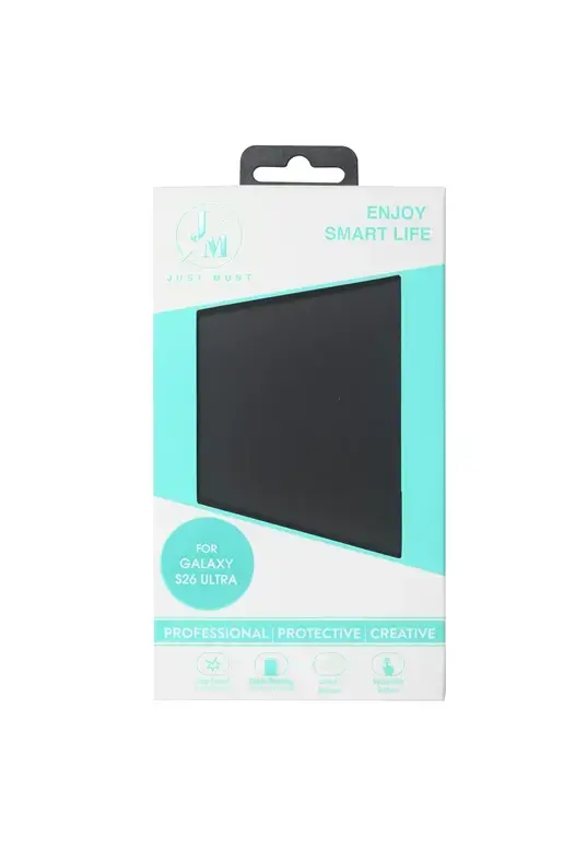 Just Must Galaxy S26 Ultra Phone Case Black Photo 2