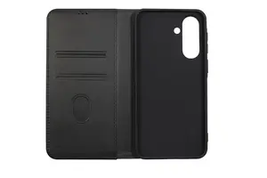 Flip cover phone case Just Must Galaxy A37 black stand function