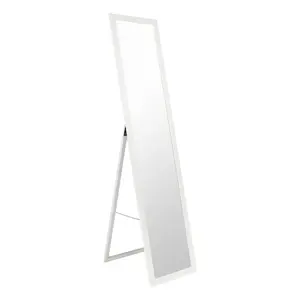 BD_ART Framed Standing Mirror 156x36 cm White