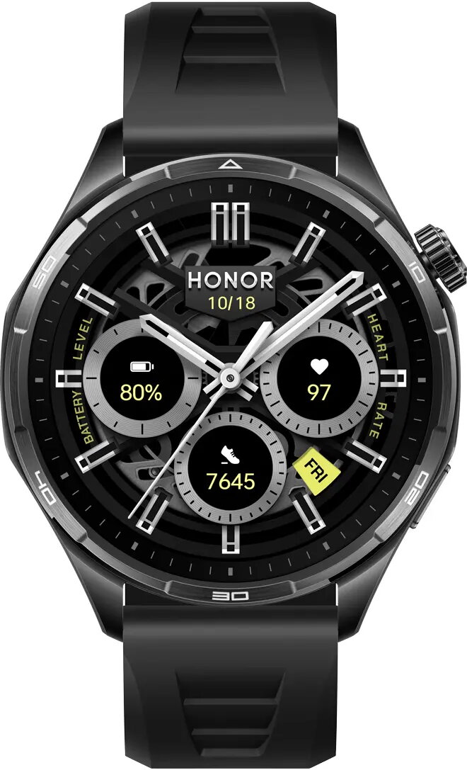 Honor Watch 6 Smartwatch - Black Photo 1