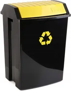 Atkritumu tvertne Green Cell 50L dzeltena