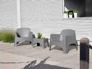 Gardena Garden furniture set Set Ibiza Terrace airy grey 8003723902219