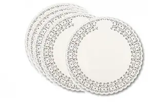 Lumarko Easy Bake Decorative Paper Doilies Round 28 cm 5 pieces