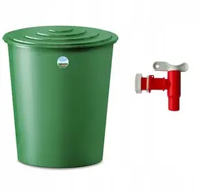 Comfort Бочка для воды 310л с крышкой и краном