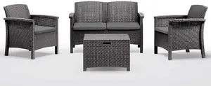 Gardena Garden furniture set Set Venezia 2 grey 8003723491676