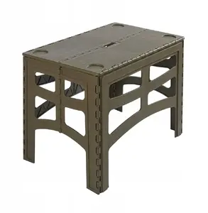 Garden4You Salokams ara galds L ar kravnesibu lidz 80kg Timo 70x45x55cm olivu krasa  4052396119176