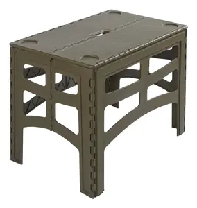 Garden4You Timo Olive Folding Outdoor Table with 80 kg Maximum Weight Capacity