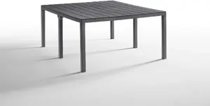 Garden4You Stół ogrodowy King Double Dining Table czarny 8003723404393 8003723404393 (8003723404393)