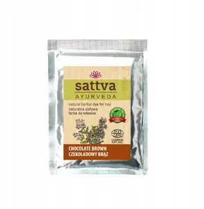 Sattva Ayurveda Dabīgā matu krāsa Šokolādes brūna 10g