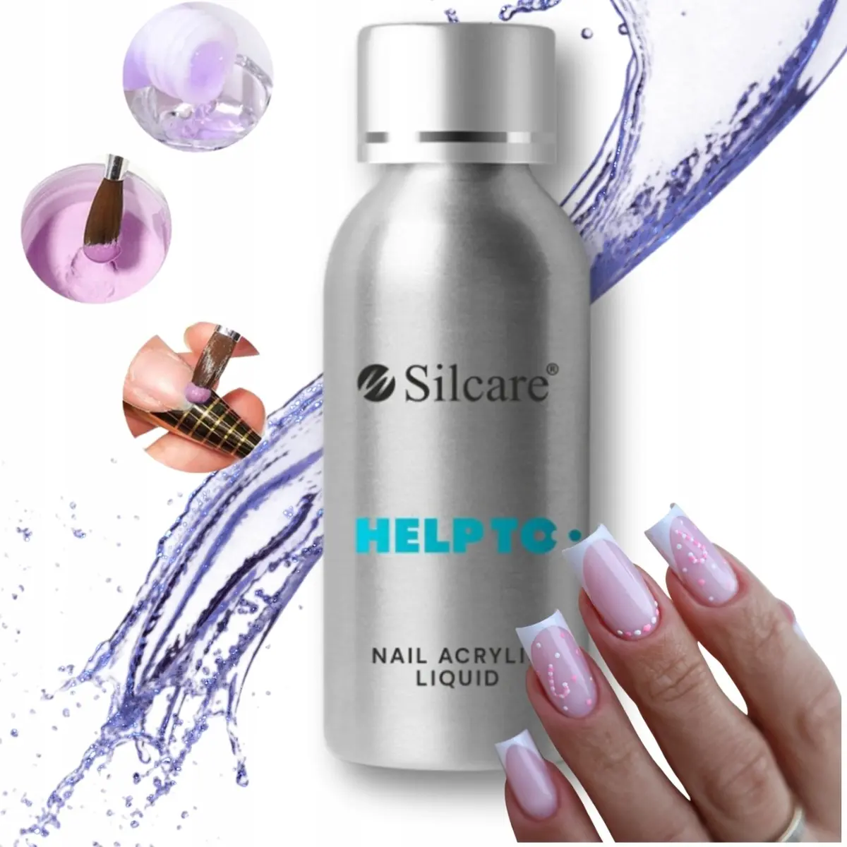 Silcare Help To Nail Acrylic Liquid
