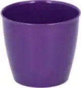 Kadax WYP DONICZKI PLASTIKOWE NA KWIATY 5SZT. (FIOLETOWE)