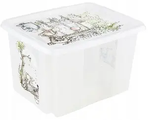 Static Control Vacuum Container Karolina Winnie the Pooh 30L Transparent