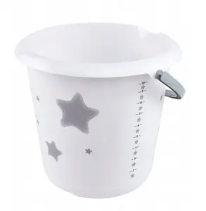 vidaXL Spainis dekoracja 10L Ilvie "Stars" O30x28cm biały 4052396062366
