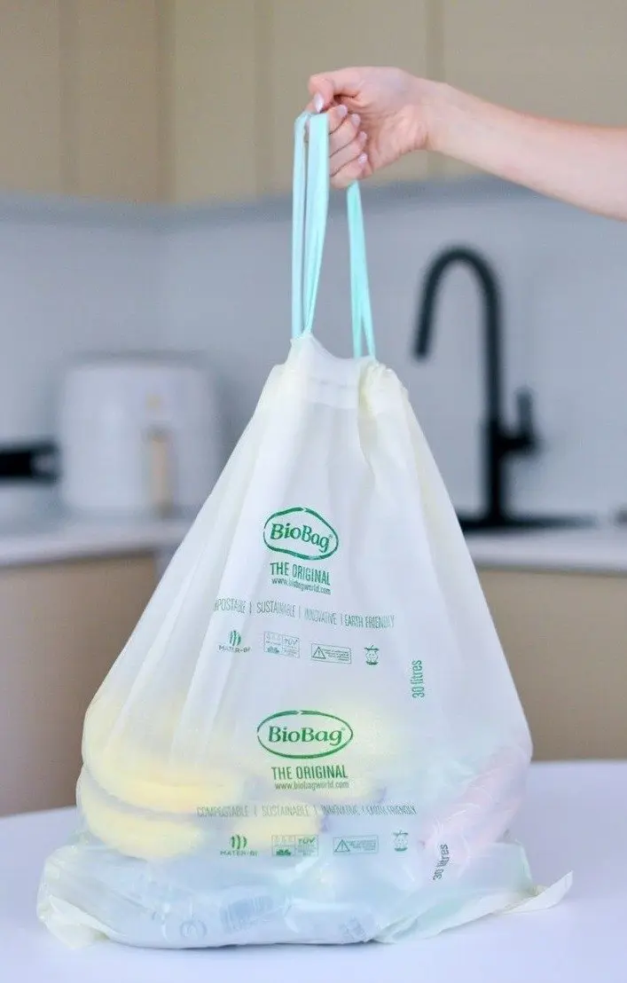 Staples BioBag Kompostējami atkritumu maisi ar
