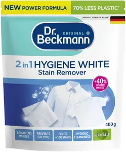 Hikvision Proszek do usuwania plam z tkanin Hygiene White 2in1 400g 4008455603315