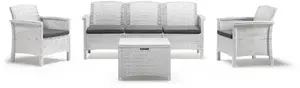 Gardena Garden furniture set Set Venezia 3 white 8003723091685