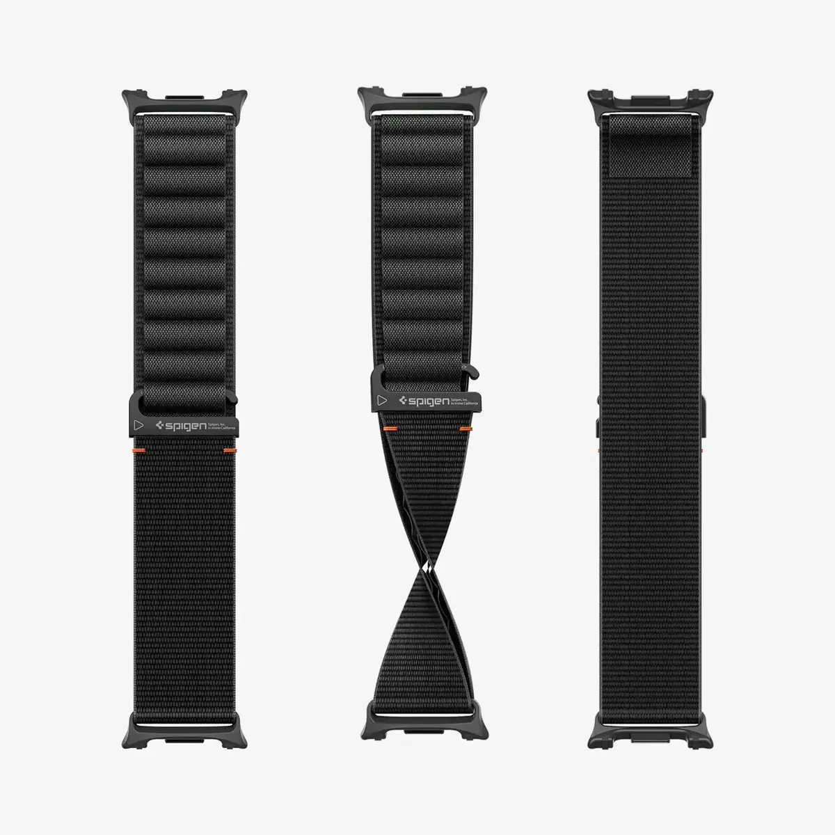 Ремешок для часов Spigen WBF1 для Galaxy Watch 9 44mm Black Photo 4