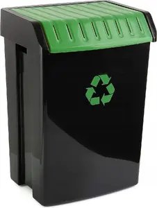 Waste Bin Aptel 50L Green