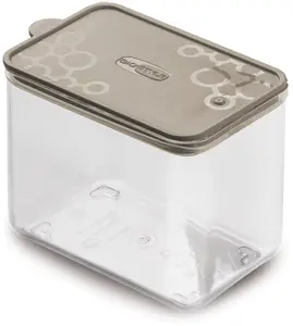 MPL Power Con.Tengo Rectangular Food Container M 1.2L Brownish-Grey