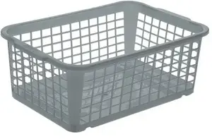 Корзина мини Lumarko Fred прозрачно-серая 30x20x11 см