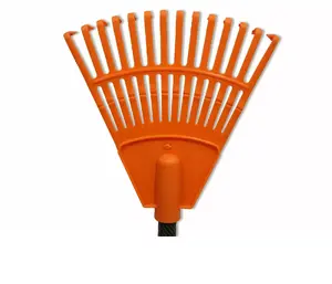 Eti-Polam Mazais rokas grābeklis ar kātu oranžs 20cm 14 zari 0927011