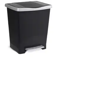 Veļas grozs Wesco Pedal bin Millenium 23L Melns