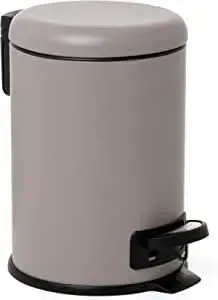 Wesco Pedal bucket 3L Nordic Нержавеющая сталь / Коричневый Педальный мусорный бак