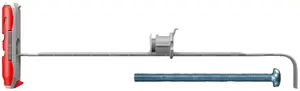 Fischer 542802 DuoTec Stiprinājuma skrūve 2 gabalu iepakojums