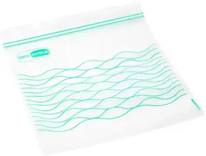 EXCELLENT HOUSWARE Hermētiski pārtikas uzglabāšanas maisiņi 50 gabali divos izmēros