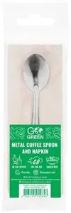 UMP Metala Metal Teaspoon and Napkin Holder Set