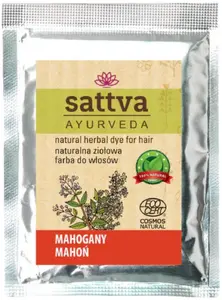 Loreal SATTVA Ayurveda Herbal Hair Color Mahogany 10g