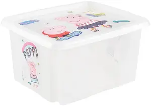 Michelin 24L Vacuum Storage Container Karolina Peppa Pig Transparent