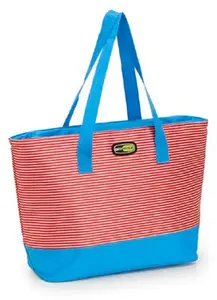 PILOT Beach Tote Thermal Bag Assorted Red-Blue and Blue-Yellow