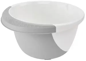 Curver Maisisanas trauks ar pretslides funkciju 3 5L Carlotta O26x14cm balts/peleks 4052396080919
