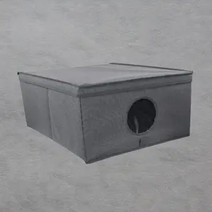 LA-KA-PE Folding box M size Gray