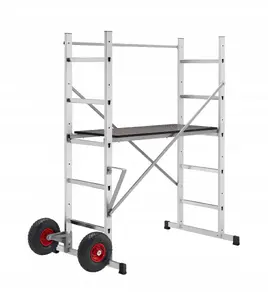 Krause HobbyStep H3 Scaffolding in Terracotta with 2x5 Steps