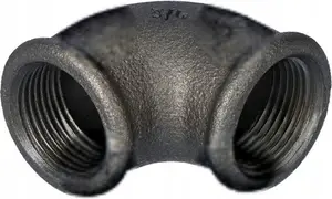 GEBO 90-5S колено 90 градусов с внутренней резьбой 3/4 дюйма черное