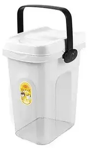 Curver Container for storing pet food 2 5kg 7L 23x19x31cm transparent/white 8003507985506