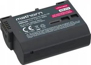 Akumulator Nitecore Bateria Mathorn MB-212A Ultimate 2400mAh USB-C zamiennik EN-EL15C do Nikon Z8