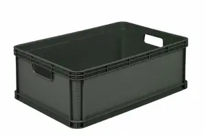 LA-KA-PE Transport Box Robert with 45L capacity and up to 30kg load capacity in graphite color