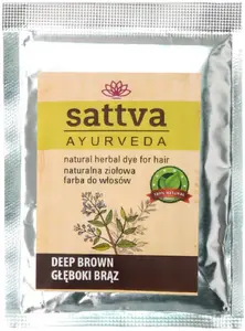 Краска для волос Sattva Ayurveda Глубокий каштан 10г
